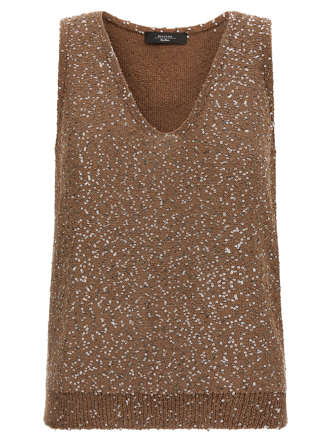 Weekend Max Mara Acaici Tops - Brown | 4b66f0fdd6cb8a8221e48fbc218cb9c7fcc92068