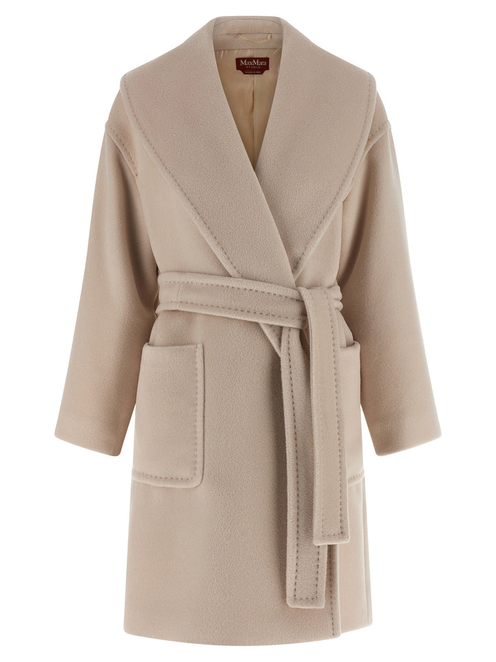 Max Mara Studio Cloruro Coats and Trench Coats - Beige | dfb8399833f83e7ea24502866792d3970ee012e2