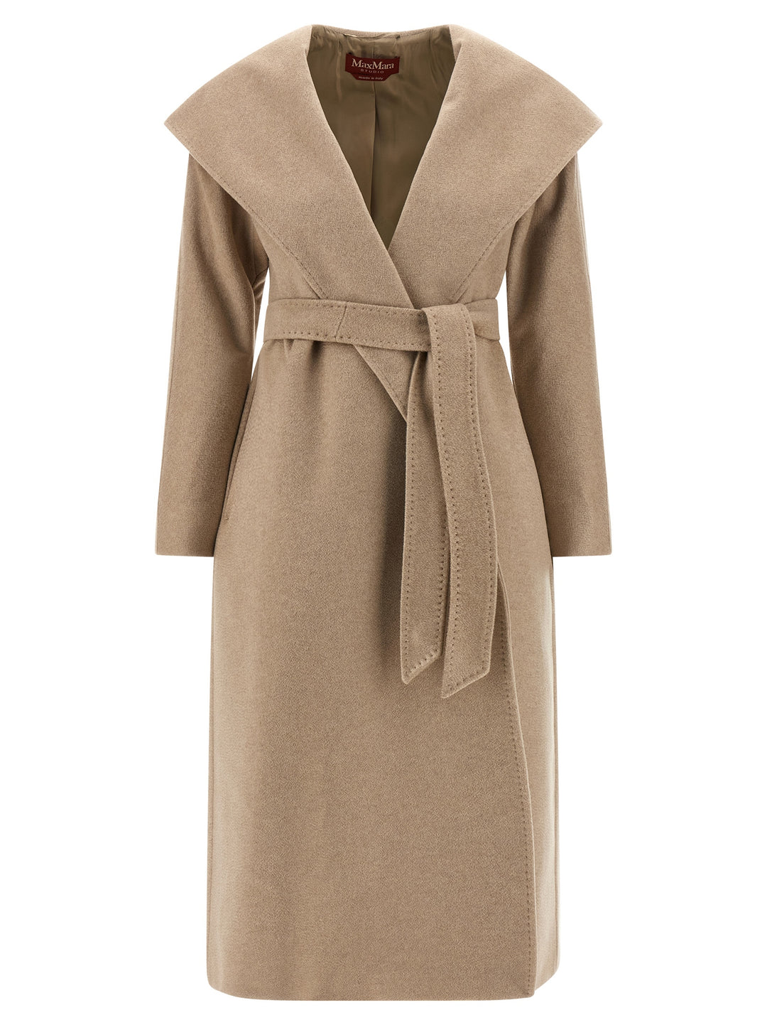 Max Mara Studio Danton Coats and Trench Coats - Beige | 80cbcd4bef7232aae5137d8ddc2ead717c4d8b8c