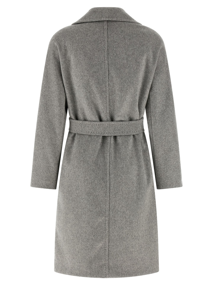 Max Mara Studio Panteon Coats and Trench Coats - Gray | b1910e39278bff26ec21a90463826997914118bf