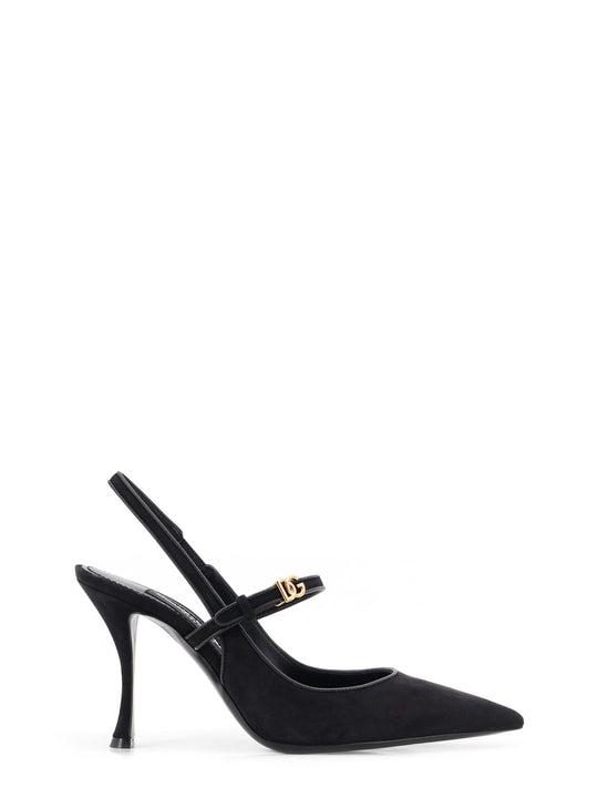 Leather And Suede Pumps
