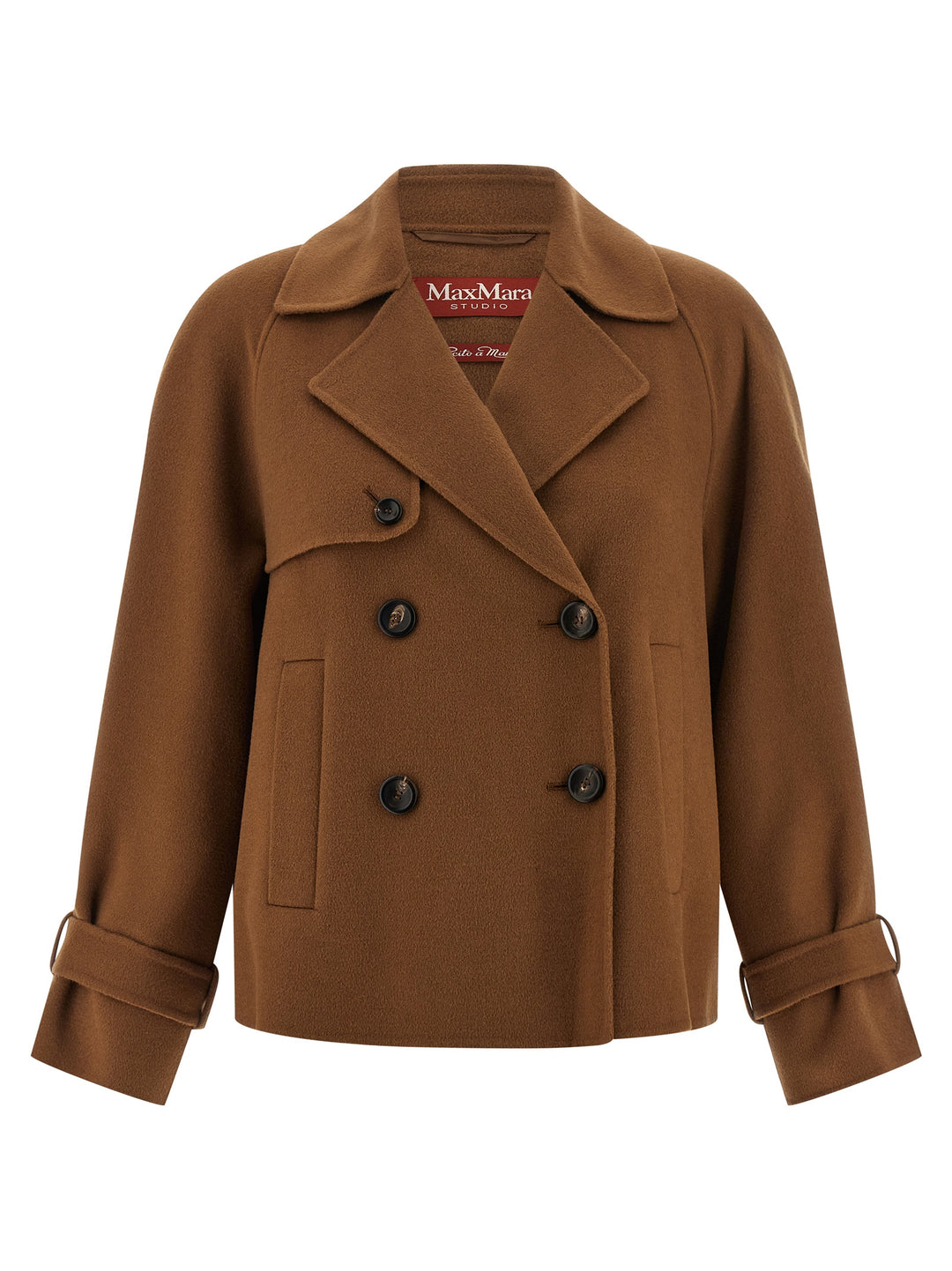 Max Mara Studio Nupar Coats and Trench Coats - Brown | 6d08e8b9a4c92efee17c6dbd9b9d8b711ac18115