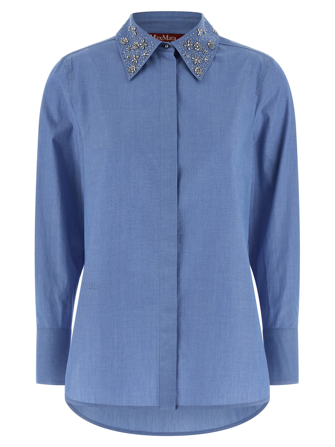 Max Mara Studio Staffa Shirt and Blouse - Light Blue | acf02cad07e17585c7b87ed7c94230b9d3813bfa