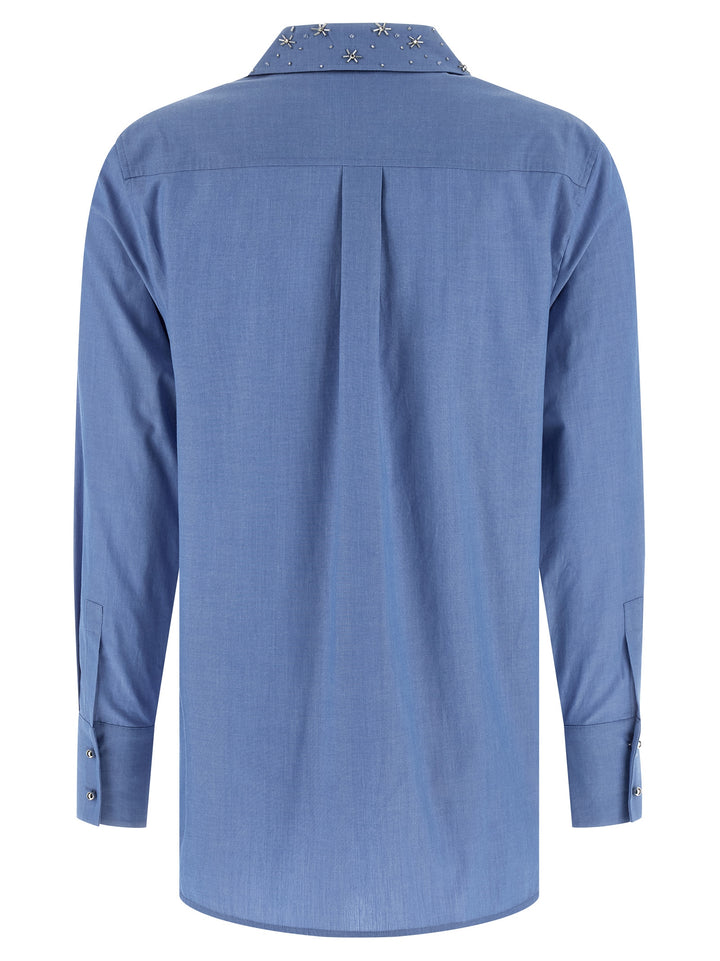 Max Mara Studio Staffa Shirt and Blouse - Light Blue | a3e5ccc7a55d81fabb760a878c2273bcdb1a82b1