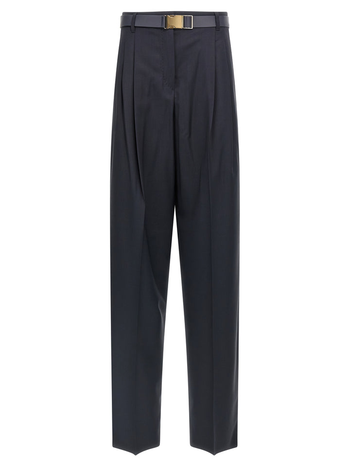 Max Mara Studio Bergamo Pants - Blue | 5816b82027986128958ea8f8816eb43b53dbaf30