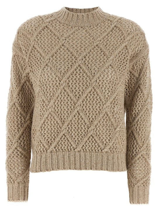 Ellade Sweaters And Cardigans Beige