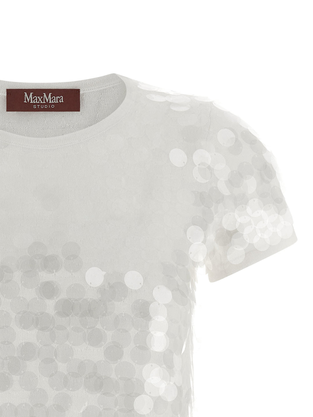 Max Mara Studio Saio Sweaters and Cardigans - White | 4b62416204714ed16b5a3fa31ef0f285298379f9