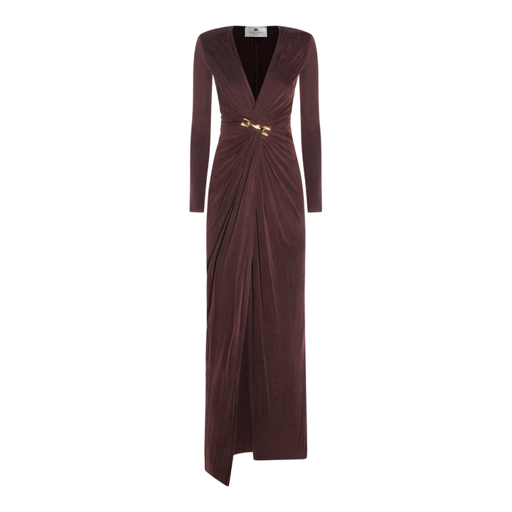 Elisabetta Franchi Dresses - Brown | e37608a8c392c8364c84cded03c9442e9a6964ca