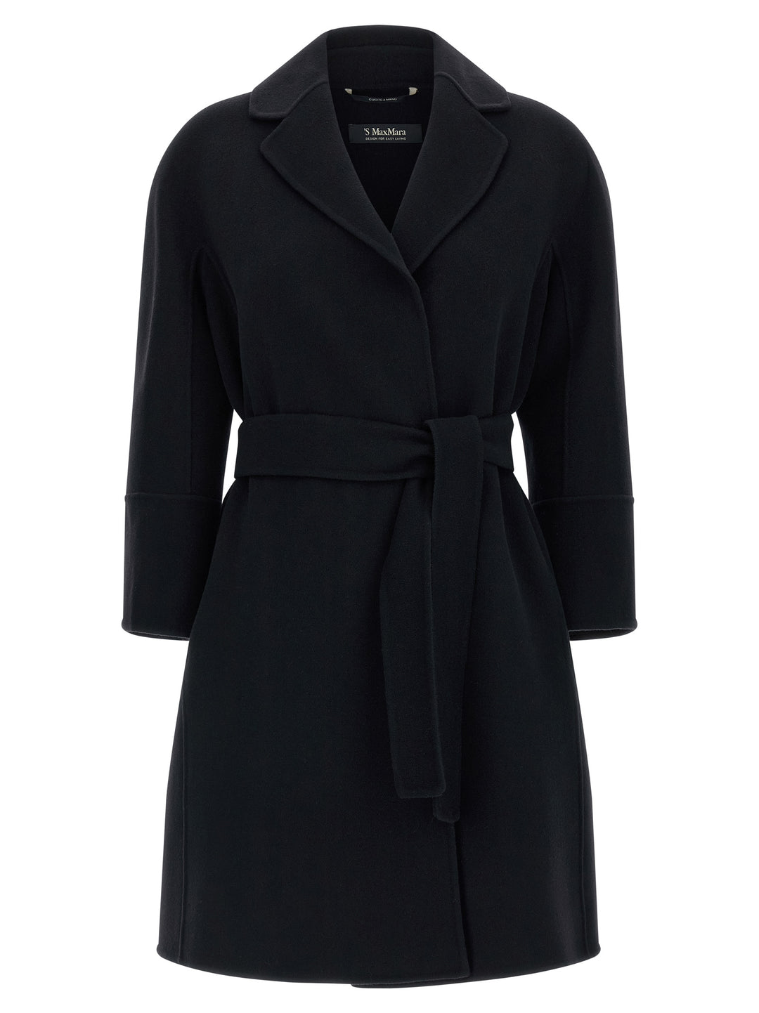 S Max Mara Arona Coats and Trench Coats - Black | 77c4c3919bdfa8247abc7b87b90b871baad0bc0f
