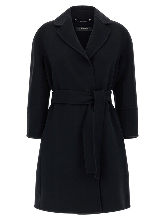 Arona Coats And Trench Coats Black