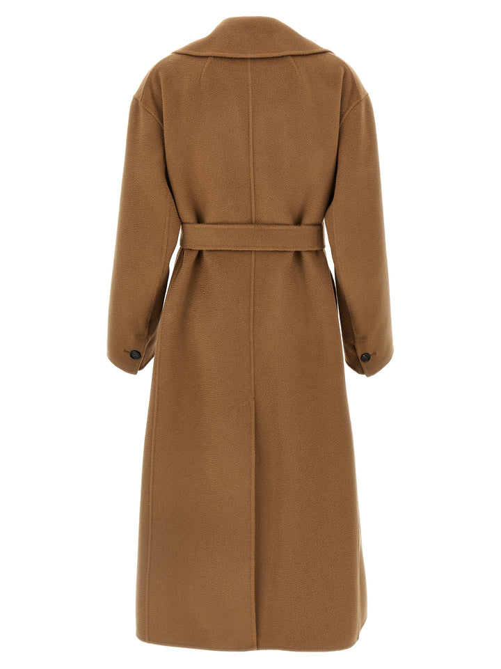 S Max Mara Dalila Coats and Trench Coats - Brown | 50161f96b99f082ad5e06727958290a429f6d069