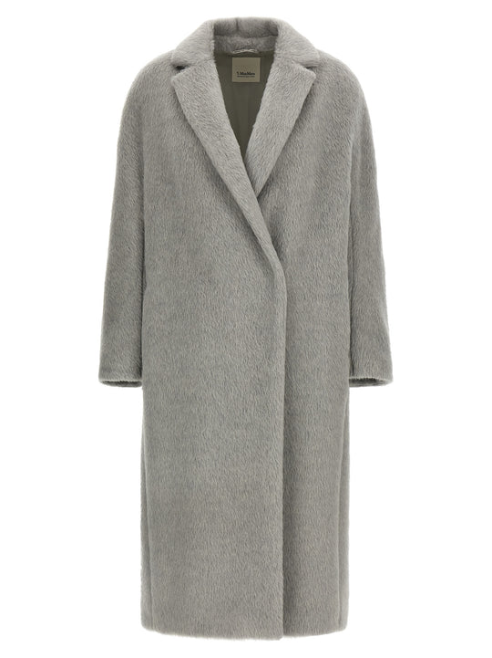 Giorgia Coats And Trench Coats Gray