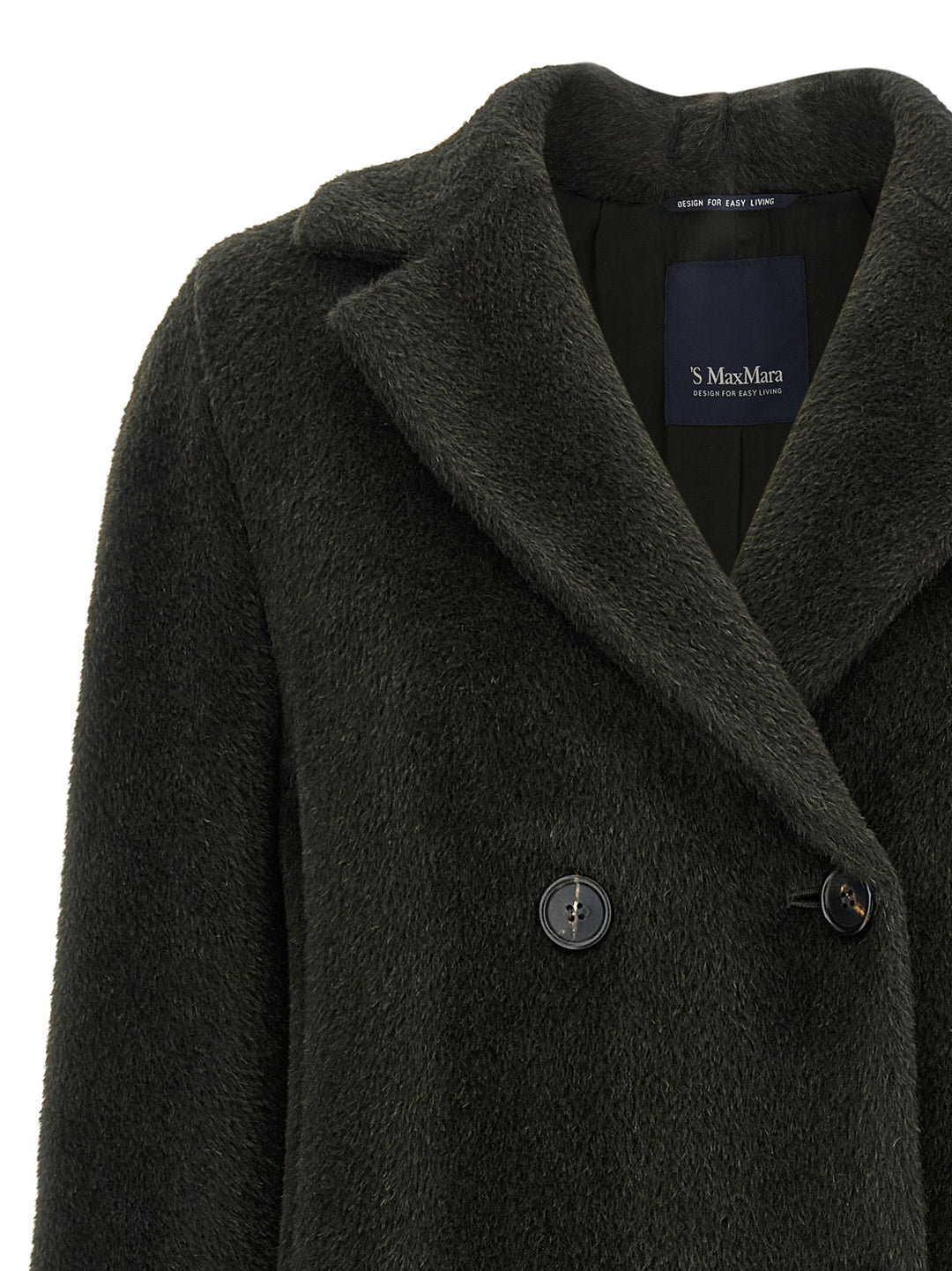 S Max Mara Rosanna Coats and Trench Coats - Green | e2f6cbf3b7cf8a4cad6bd703f3e3a7e6083c1810