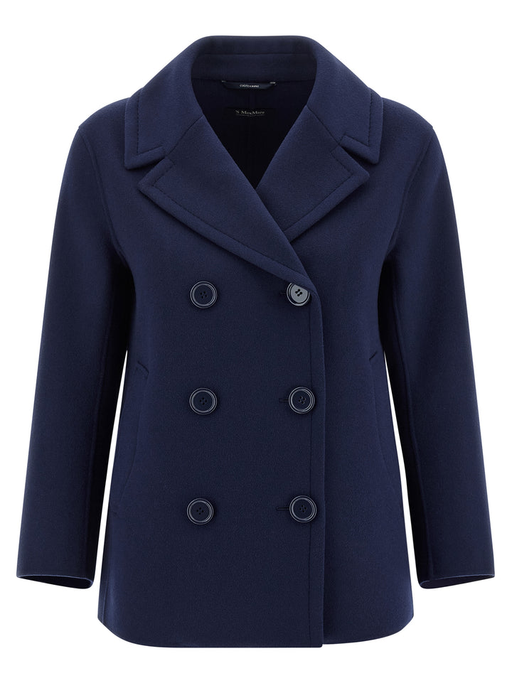 S Max Mara Elise Coats and Trench Coats - Blue | e02d6baa5bfd39d0e686645bfe9275f84a4d2063