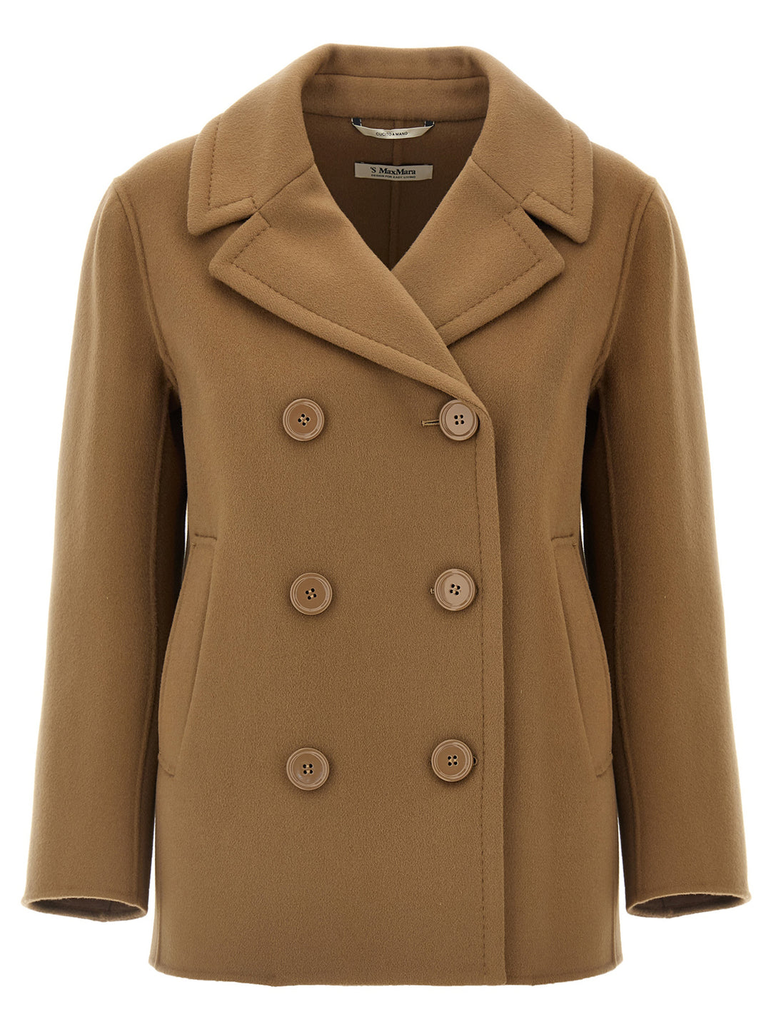 S Max Mara Elise Coats and Trench Coats - Brown | af76a284a33b80b1d1c867ad840783e27761fdbb