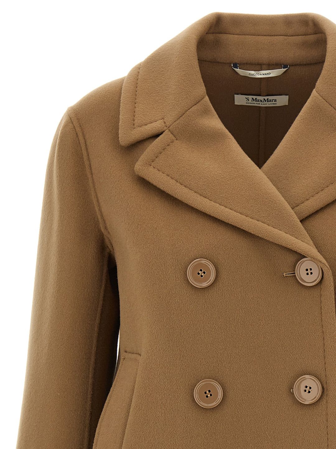 S Max Mara Elise Coats and Trench Coats - Brown | 30235ecdbb4cb4e9f9ba305e6936caf446716e5f