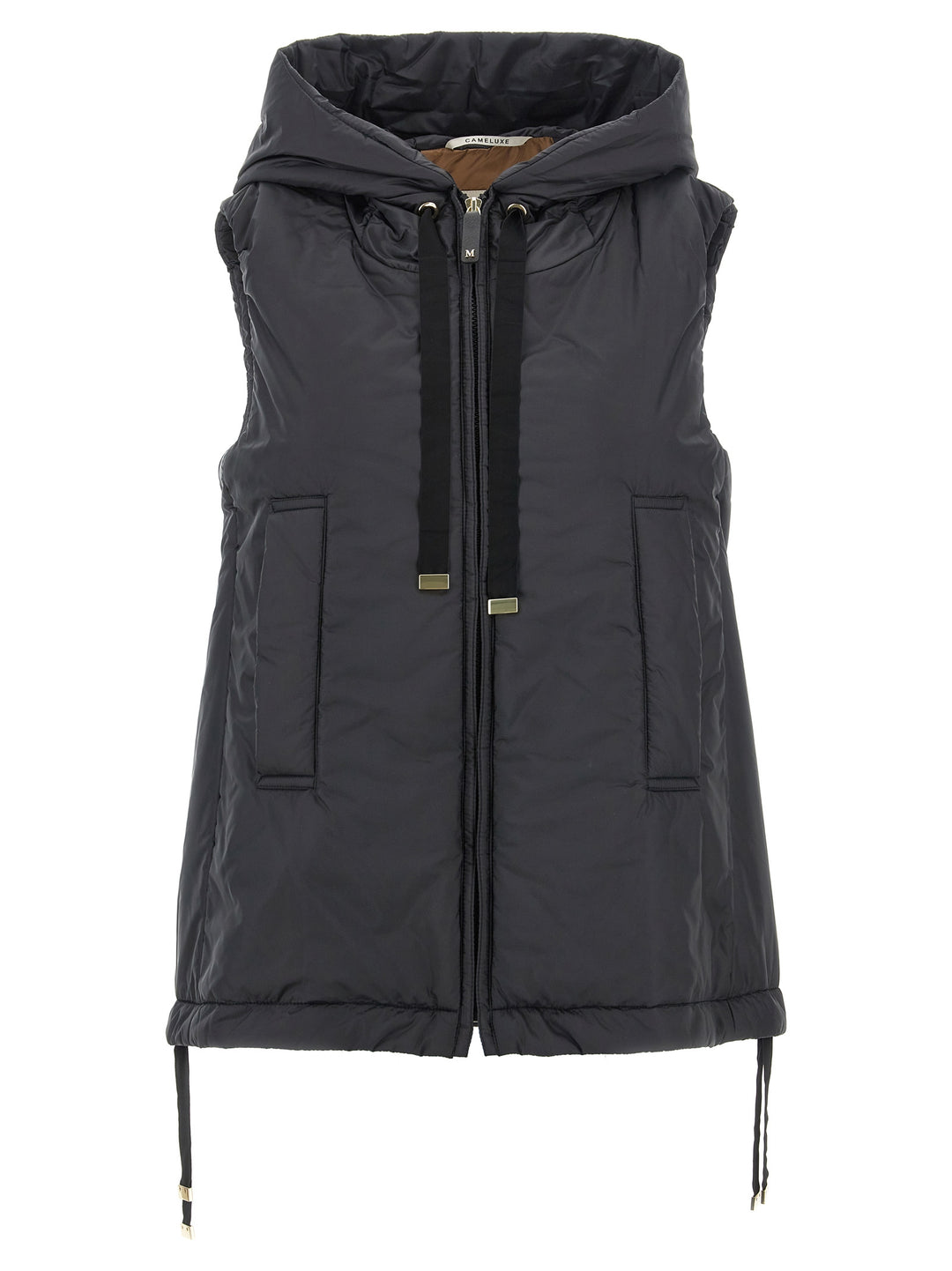 Max Mara The Cube Greengo Gilet - Black | 73cfe6e6eb012916af69fe26c5b824ff5d1de265
