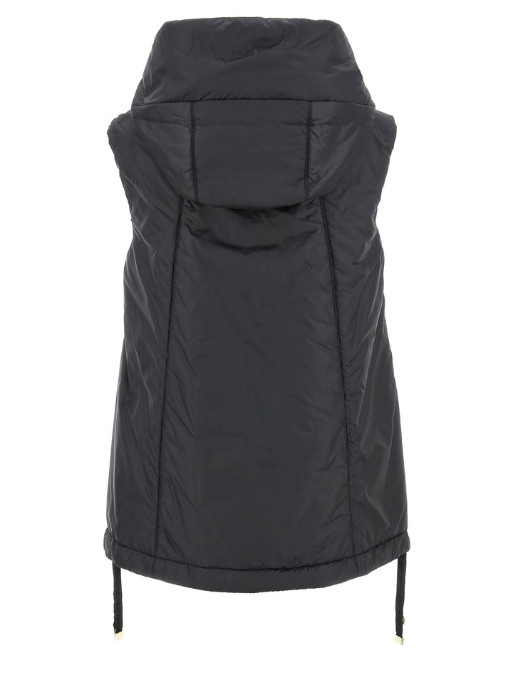 Max Mara The Cube Greengo Gilet - Black | 750be1df7b8f563c5b830b7cafbe146a3c032ec0