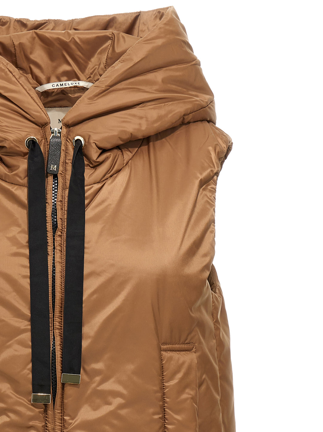 Max Mara The Cube Greengo Gilet - Brown | 688fb48f3e2dec5f6c71c7de74229f24d4eaf2c8