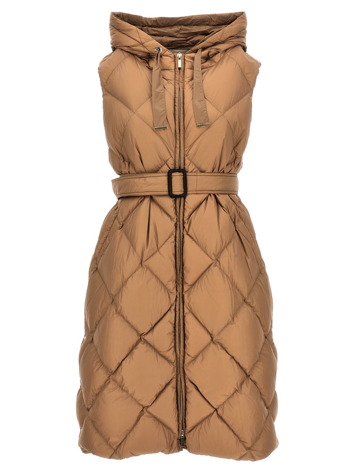 Max Mara The Cube Tregil Gilet - Brown | 9e30684cb5e922d8de2e59d92da285b881d2da8d