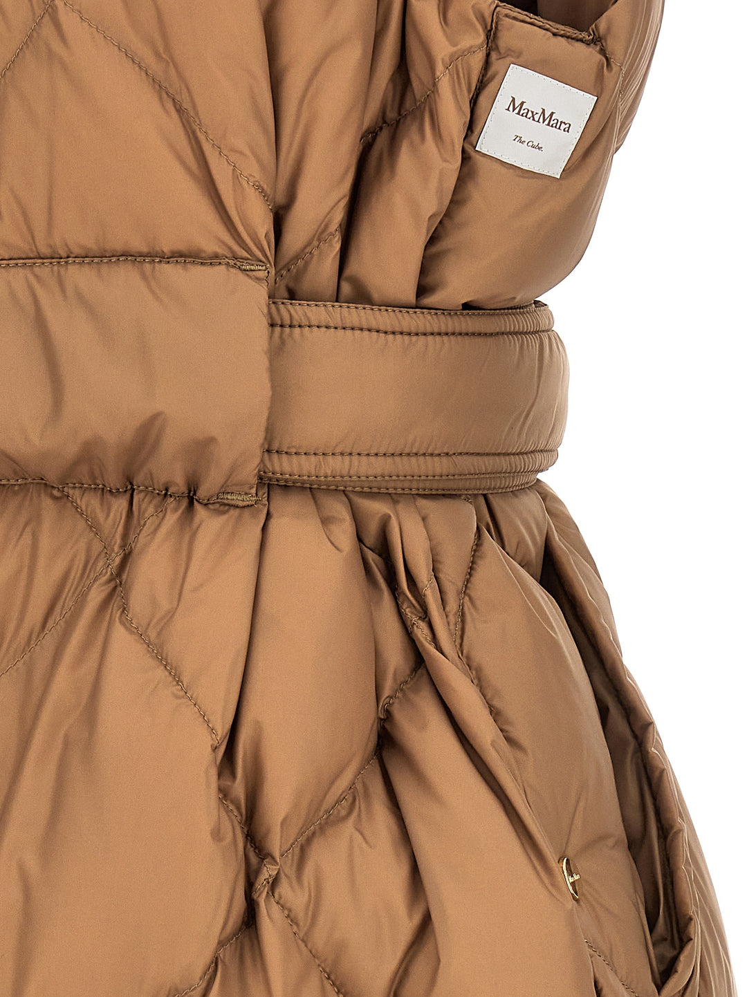 Max Mara The Cube Tregil Gilet - Brown | c0c17c6b953c4e60d915bd5bea2fbb6030108cd5