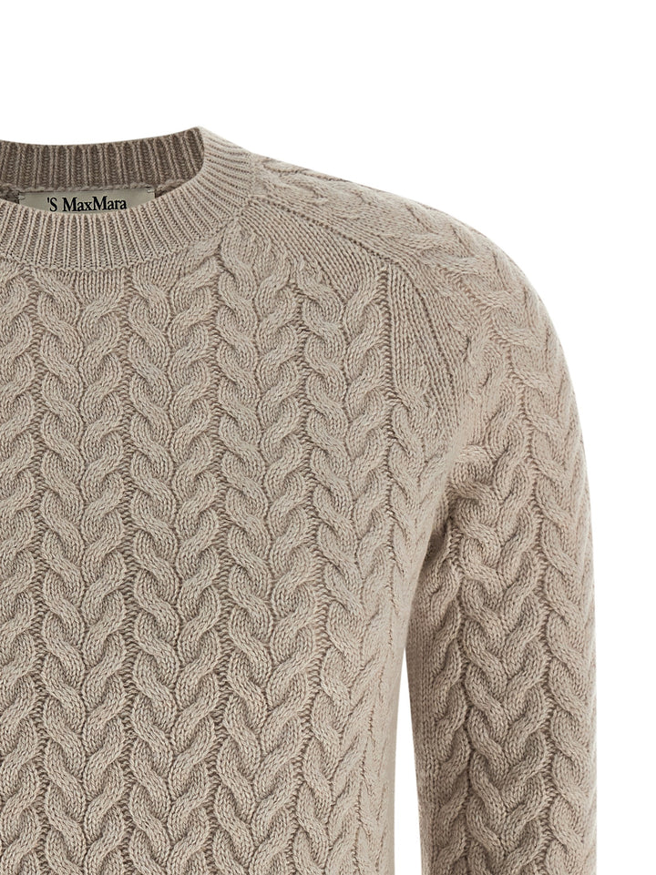 S Max Mara Eliane Sweaters and Cardigans - Beige | d1d0be41c86a90dd1a3943ec0def344c2dc0f9d3