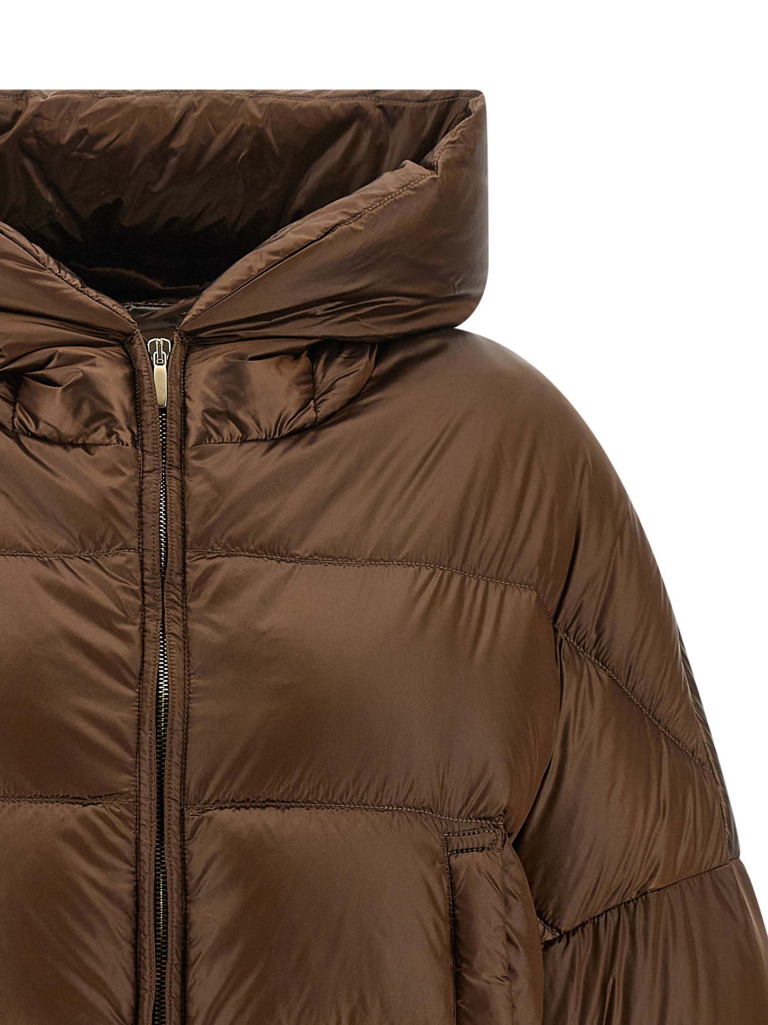 Max Mara The Cube Spaceca Puffer Jackets - Brown | e645b69bf20de9d88fe20be373af6379d4bf727e
