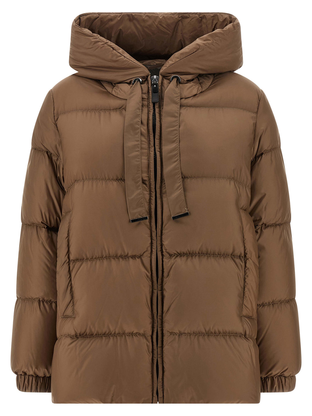 Max Mara The Cube Seia Puffer Jackets - Brown | a530afd11c70566d6ab85f58854141eaa2ce6809