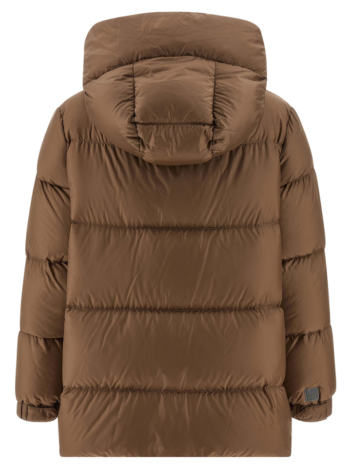 Max Mara The Cube Seia Puffer Jackets - Brown | 2d590d707a4d86cdefb6a0b8b3942b1d7d348d48