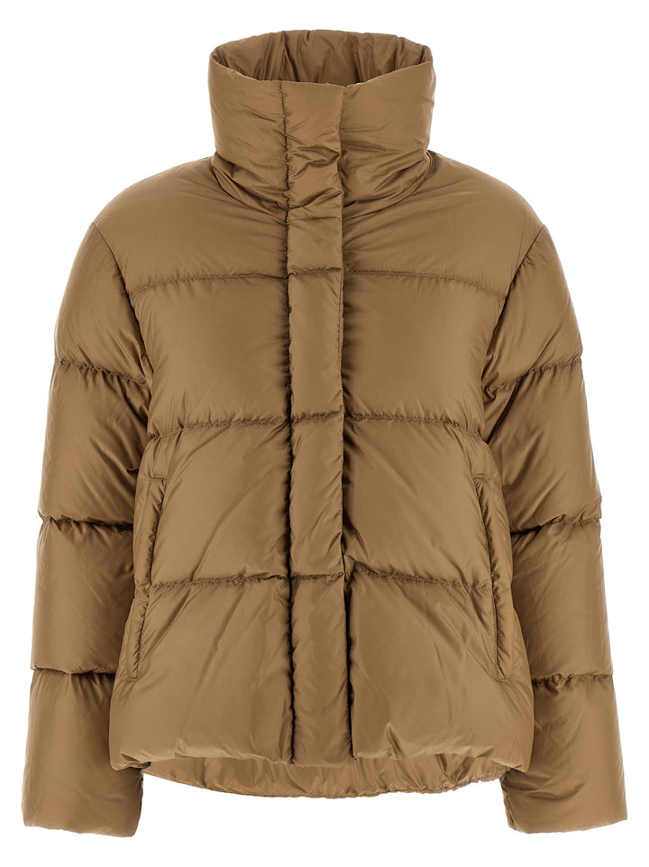 Max Mara The Cube Seica Puffer Jackets - Brown | 59f39f4b63a263f59e9c283f453f31aa06969589