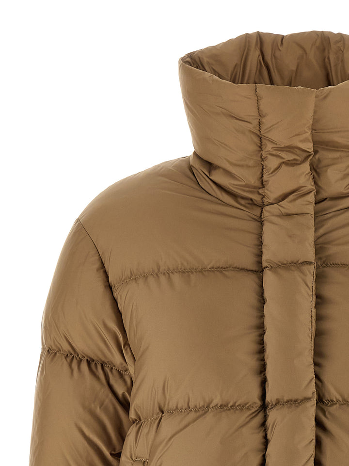 Max Mara The Cube Seica Puffer Jackets - Brown | 4eafdb0a40ec09422ee4f53a41bde7ddd7db642c