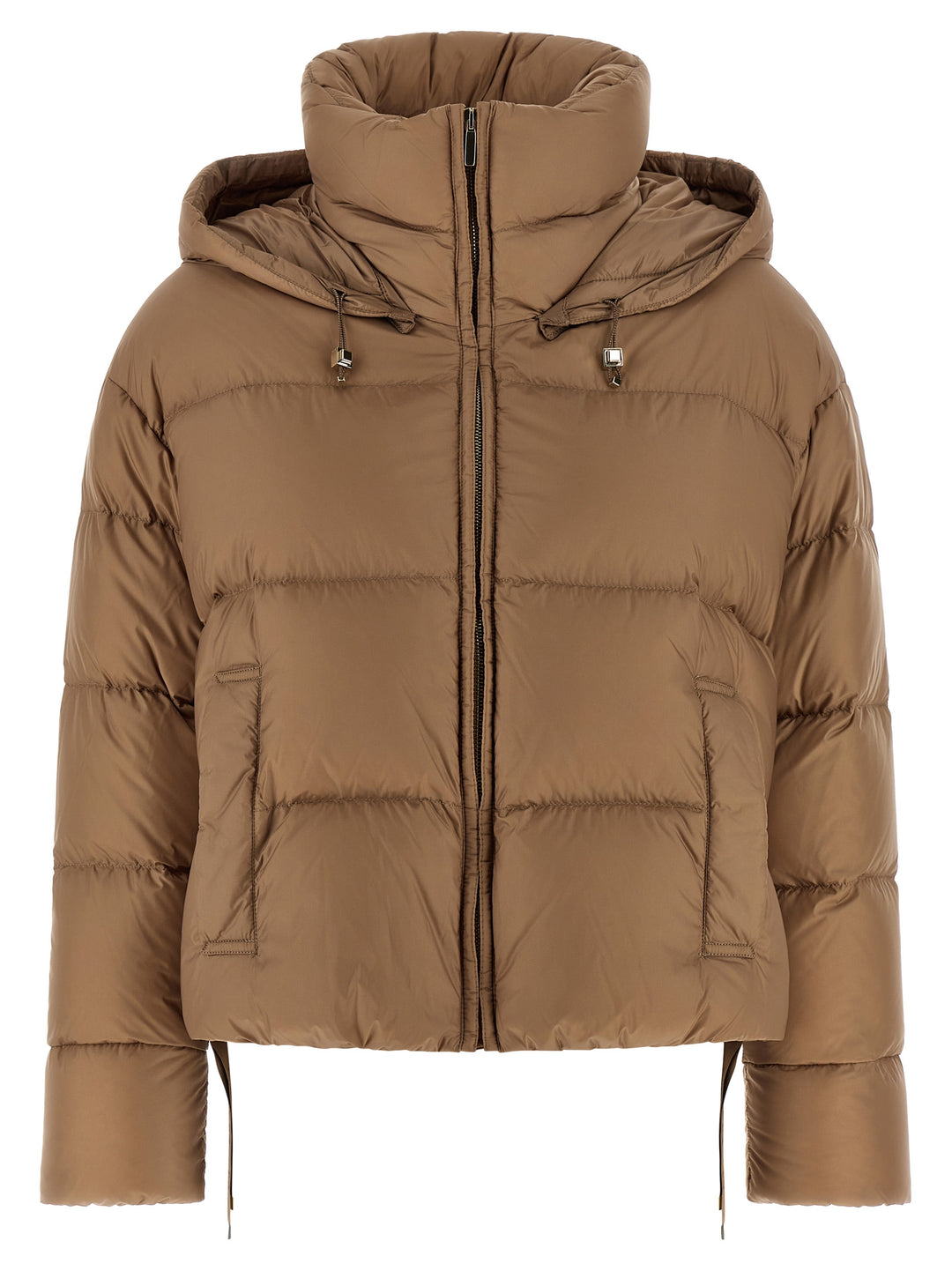 Max Mara The Cube Trebi Puffer Jackets - Brown | 6748ba85a3abcef334dd6e6dd4e24359f0a7388a