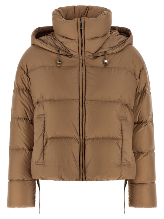 Trebi Puffer Jackets Brown