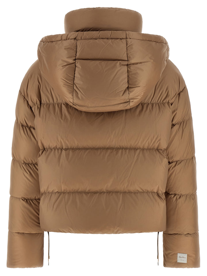 Max Mara The Cube Trebi Puffer Jackets - Brown | 31af3087625e28df535f836f1972105162067064