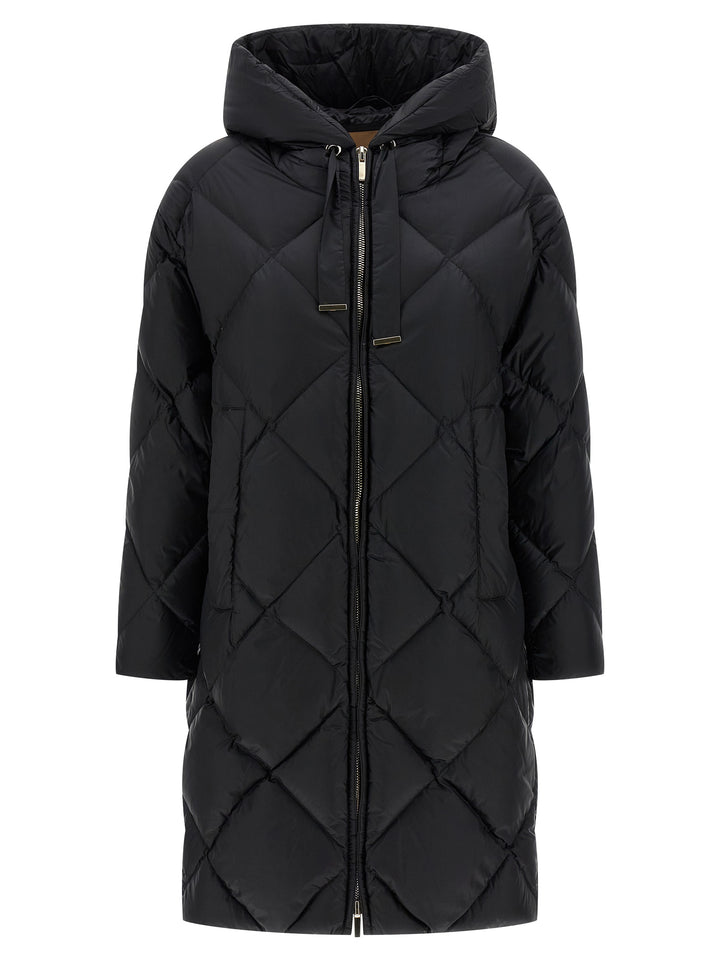 Max Mara The Cube Trefe Puffer Jackets - Black | b64298f122ece0e8b072cc34f0701d2b63db7319
