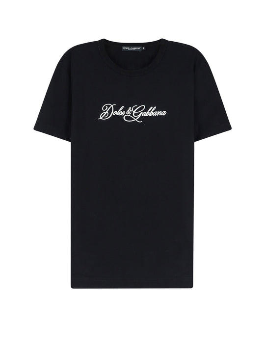 Cotton T-Shirt With Logo