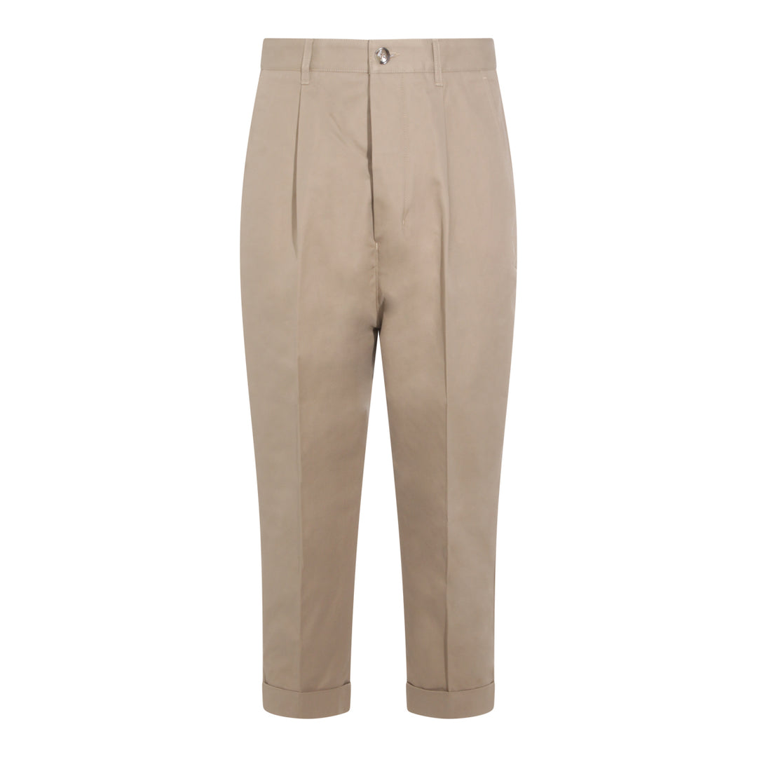 Ami Paris Trousers - BEIGE | 4d19a1b9b65450f4e03b5a03fb4415291dff6a4c