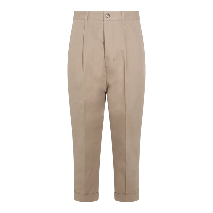 Ami Paris Trousers - BEIGE | 4d19a1b9b65450f4e03b5a03fb4415291dff6a4c