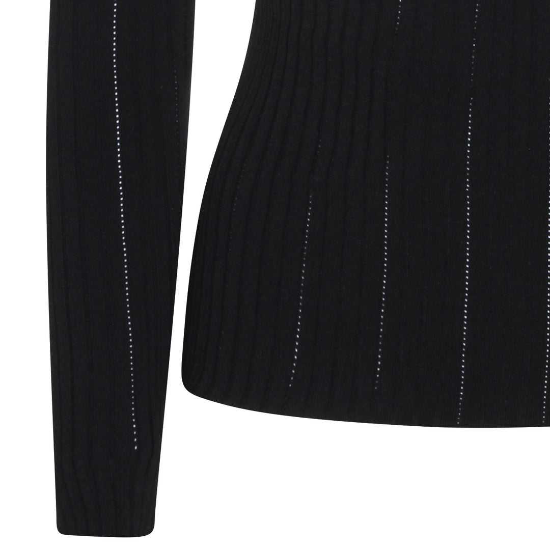 Elisabetta Franchi Sweaters - NERO | f55fa5cfdaed7237edf731f63326ba70cd37d08c