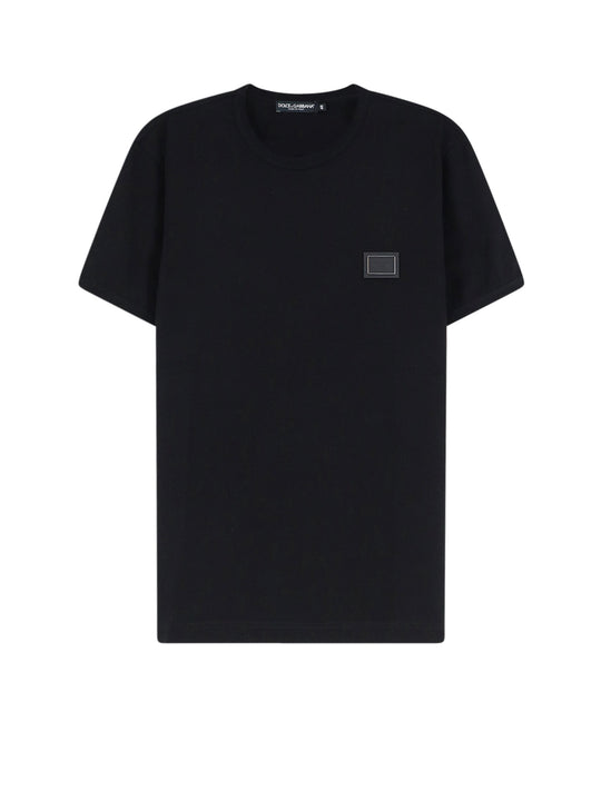 Cotton T-Shirt With Iconic Detail