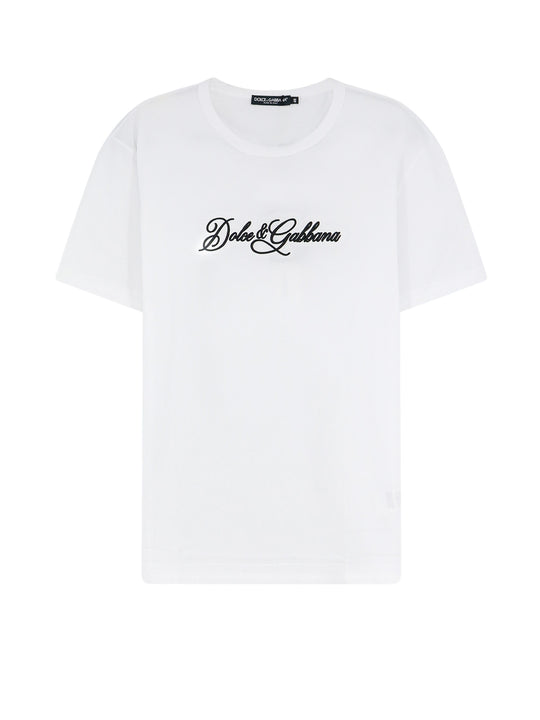 Cotton T-Shirt With Logo