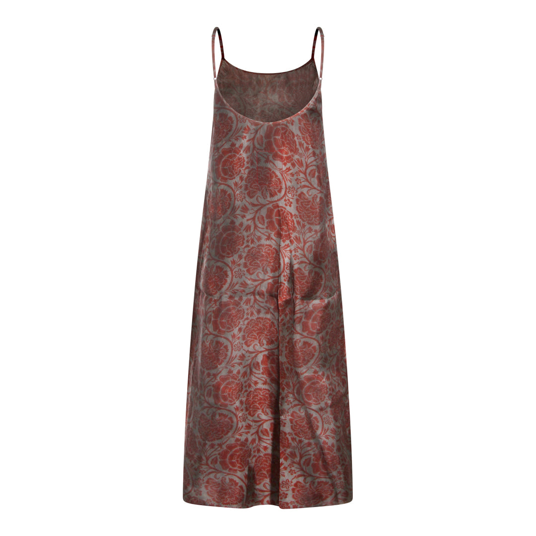 Uma Wang Dresses - GREY / RED | 21b7dc9dd7cf86611de881a623b22d8dc1d921be