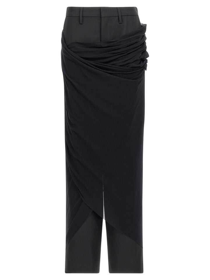 Jean Paul Gaultier Wool Pants - Black | 4e244e7a7bb5ff39ce29c6bb37da832362f7cae4