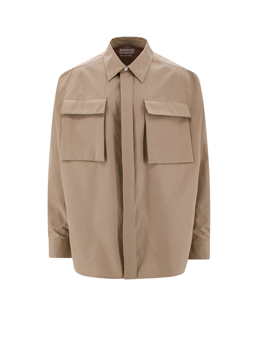 Alexander Mcqueen T-shirts and Polos - Light and natural | ae411402d07af7473b99b6ccd180760a4231743c