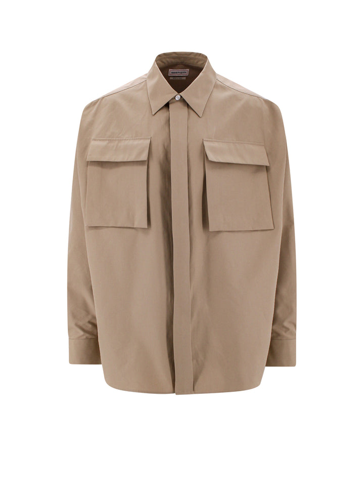 Alexander Mcqueen T-shirts and Polos - Light and natural | ae411402d07af7473b99b6ccd180760a4231743c