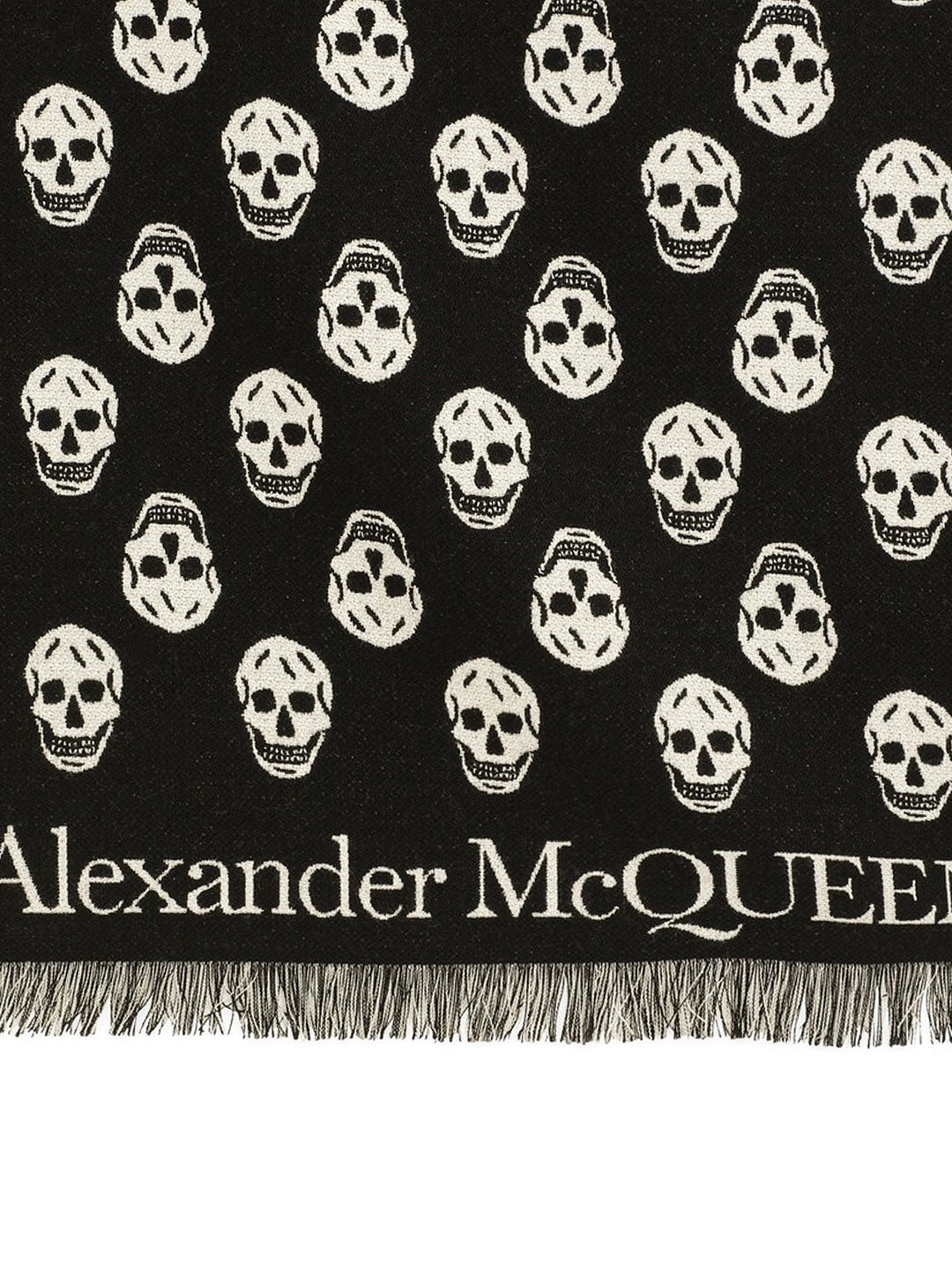 Alexander Mcqueen Scarfs - Blacks and greys | d823ca92791969b29a40611e7f4b438678fee9cb