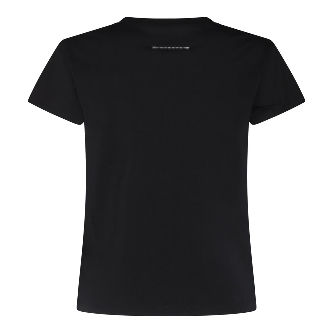 Mm6 Maison Margiela T-shirts and Polos - BLACK | ff3faf4e96fad2061575114f4808603b1ff116d2