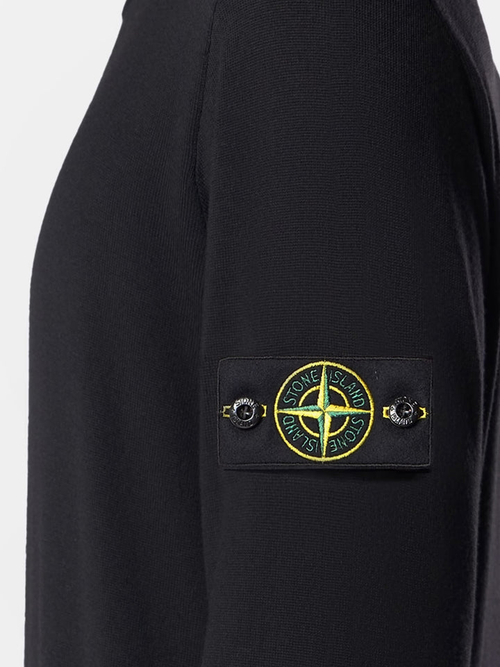 Stone Island Sweaters - BLACK | 07d73d53acd531dc822f2c4a74ac400ca5915205