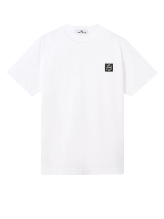 Cotton T-Shirt With Front Logo Patch