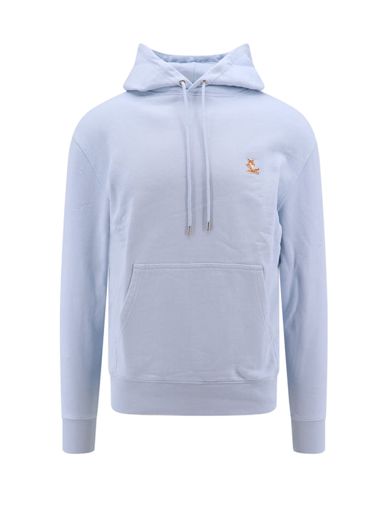 Cotton Sweatshirt With Iconic Fox Patch